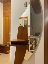 SPECCHIO CON MENSOLE IN LEGNO