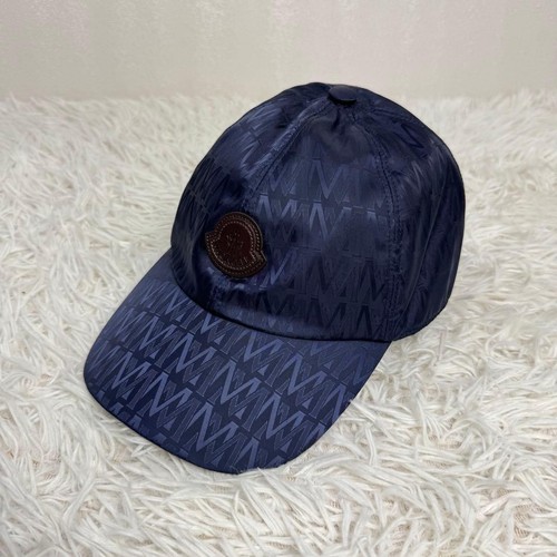 Moncler navy monogram baseball - monogram,
