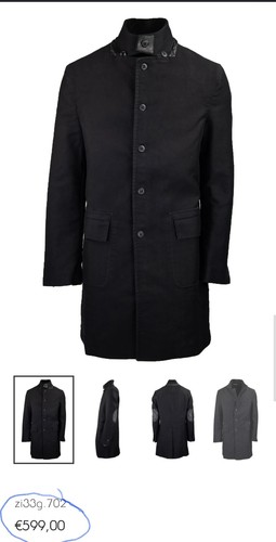 Cappotto uomo hannes roether - uomo,