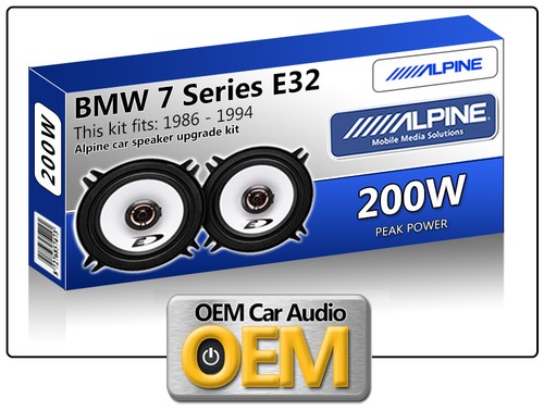 Bmw serie e32 kick panel - serie, 7