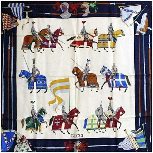 Autentica sciarpa gucci blu - autentica,