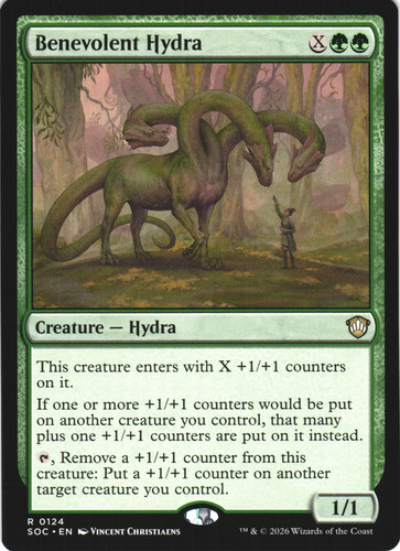 Mtg benevolent hydra - hydra, |