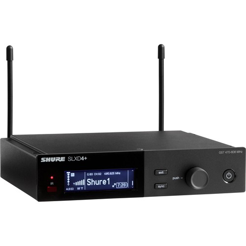 Shure slxd4 ricevitore - slxd4+,