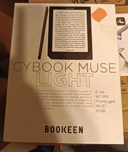 Bookeen cybook muse light - cybook,
