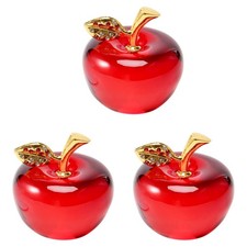 3X Natale  Mela  Nel Vetro