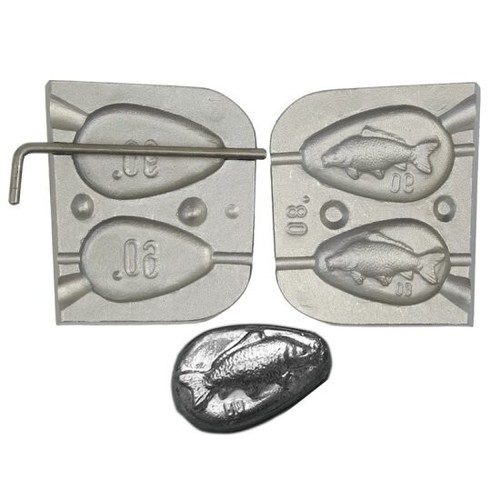 Stampo piombo pesca - piombo,
