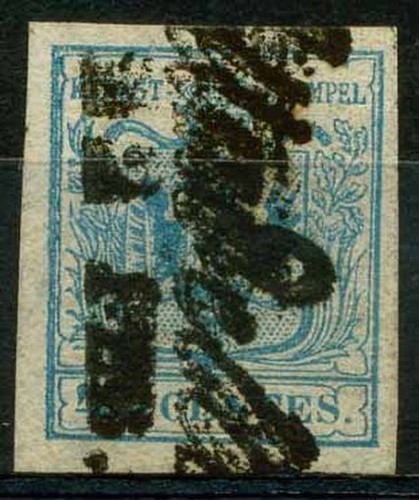 Lombardo veneto 1850 sass 12b - 1850, sass.