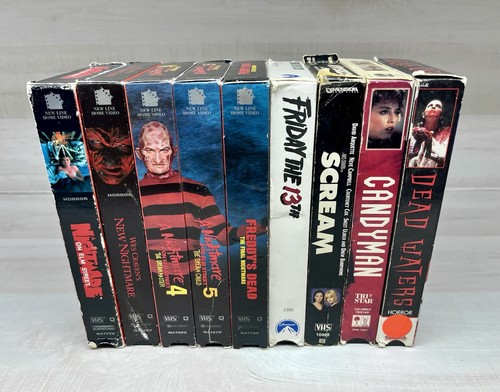 Horror vhs movie lot - horror,