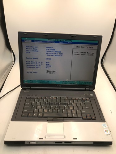 Vintage sony vaio vgn bx660p - vintage, vgn-bx660p