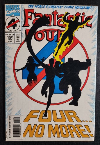 Fantastic four 381 marvel - four,