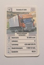 Scania R 580 - 4A - Scheda singola - Quartetto (6)