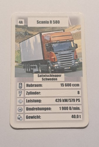 Scania 580 scheda - r,