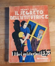 I LIBRI MISTERIOSI - Bemporad - Il segreto dell'istitutrice - H. James