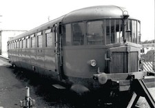 Rovigo Stazione Treno Littorina Fotografia x Cartolina cm 10x15