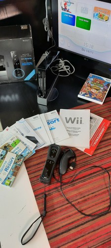 Nintendo wii black edition - wii,