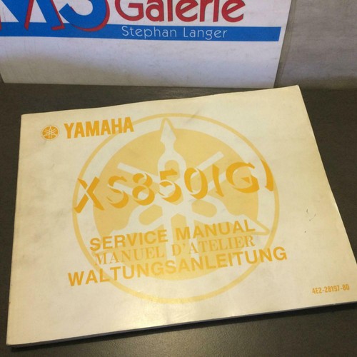 Yamaha 850 manuale officina - manuale,