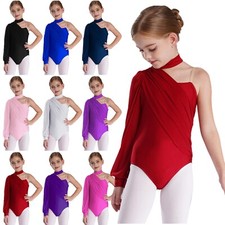 Body pattinaggio figura body danza danza danza danza danza balletto manica lunga bambina