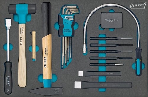 Set utensili hazet vari - set,