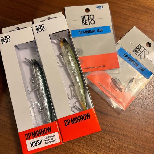 Betobeto minnow set 108sp - betobeto,