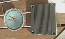 YAESU FT-767GX PARTS INTERNAL SPEAKER AND COSMETIC GRID - WORKING