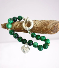 Bracelet malachite e - bracelet,