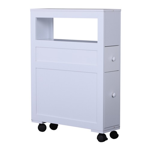 Homcom mobiletto bagno 2 - mobiletto,