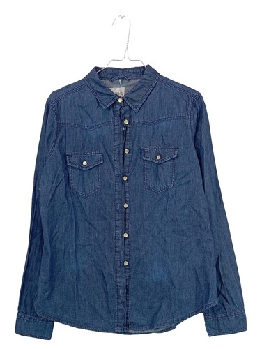Denim camicia jeans donna - denim,