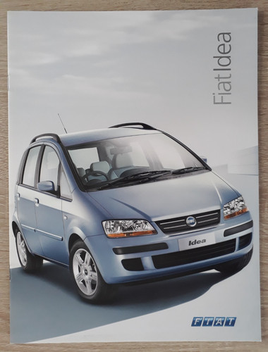Brochure fiat idea gamma 2004 - brochure,