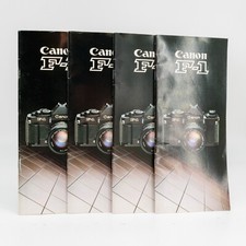 Lot of 4 Canon F-1
