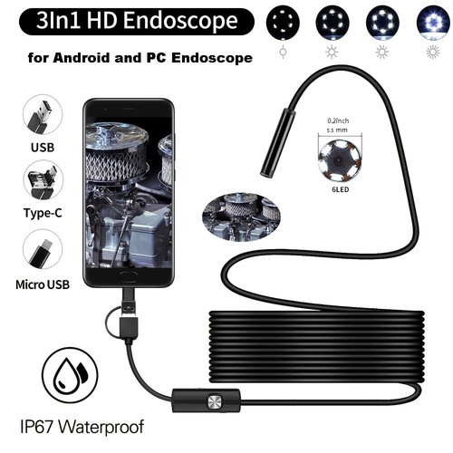 Endoscopio usb impermeabile - endoscopio,