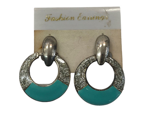 Orecchini pendente anelli - orecchini,