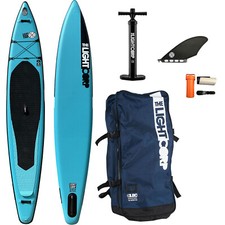 Light MFT Race Blue Series 12'6''x25'' SUP Stand Up Paddle Board Racing NUOVO iSUP