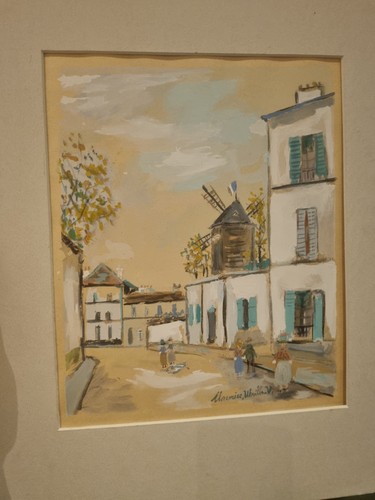 Maurice utrillo montmartre - maurice,