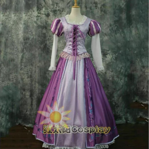 Costume raperonzolo abito - raperonzolo,