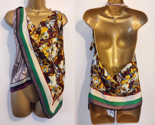 Top zara studio - 100%, seta