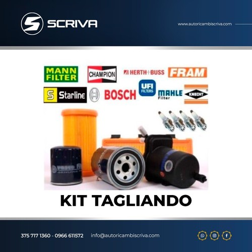 Kit tagliando filtri - 3, +