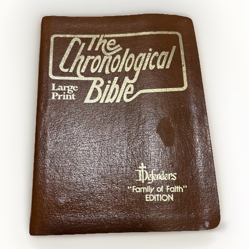 The chronological bible large - chronological,