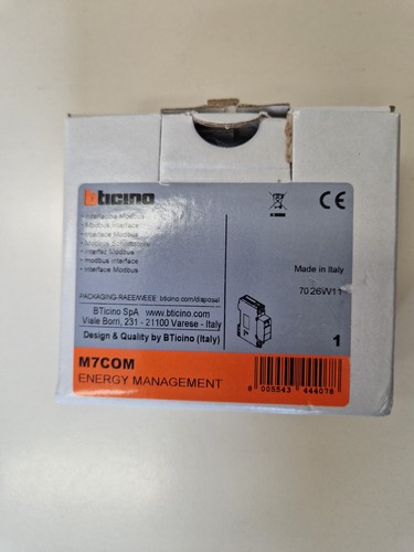 Bticino m7com interfaccia - bticino, m7com-