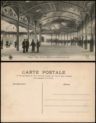 Cpa vichy signori - signori,