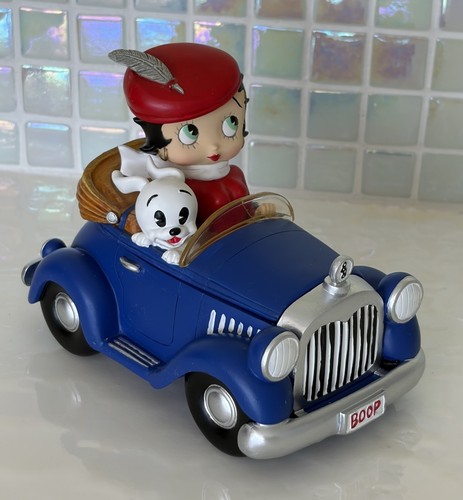 Betty boop blue - blue, car