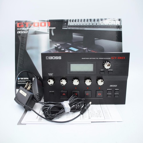 Boss 001 processore - gt-001, effetti