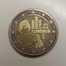 SLOVENIA 2 euro 2011 FRANC ROZMAN STANE