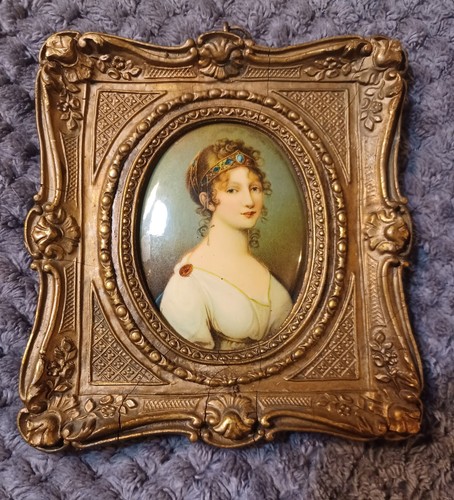 Antico ritratto francese - antico,