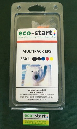 Set cartucce 26xl - 5, per