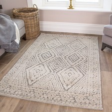 Tappeto Traliccio Crema