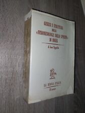 Hyppolite GENESI E STRUTTURA DELLA “FENOMENOLOGIA DELLO SPIRITO” DI HEGEL ; 1977