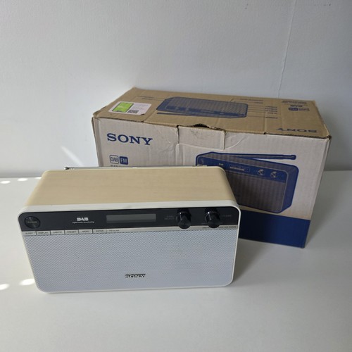 Sony xdr s10dab dab radio - sony, fm
