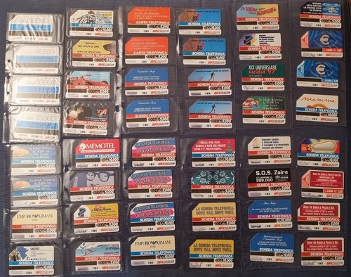 Tessere telefoniche anni - anni, 90