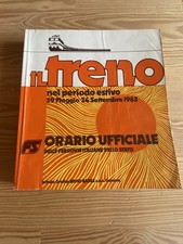 Orario Ufficiale Estate 1983 Fs Ferrovie Dello Stato Treno Locomotiva