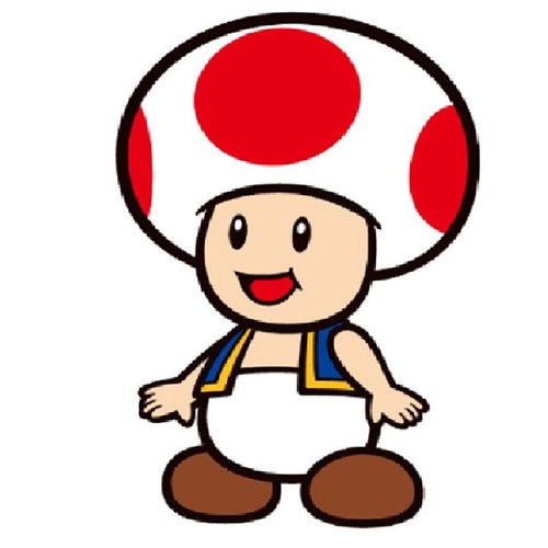 Super mario bros toad - super,
